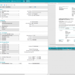GODYO P4 Formulare | Vorschau von Einkaufs- und Verkaufspapieren inkl. Funktionen zum Drucken, Speichern, Versenden, etc.