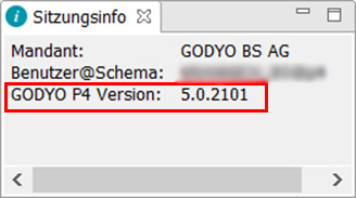 GODYO-P4 Versionsinfo herausbekommen